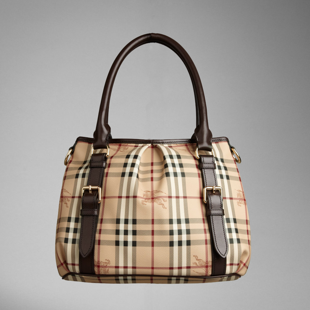 Burberry Piccolo Haymarket Controllare Tote Borsa 34600671