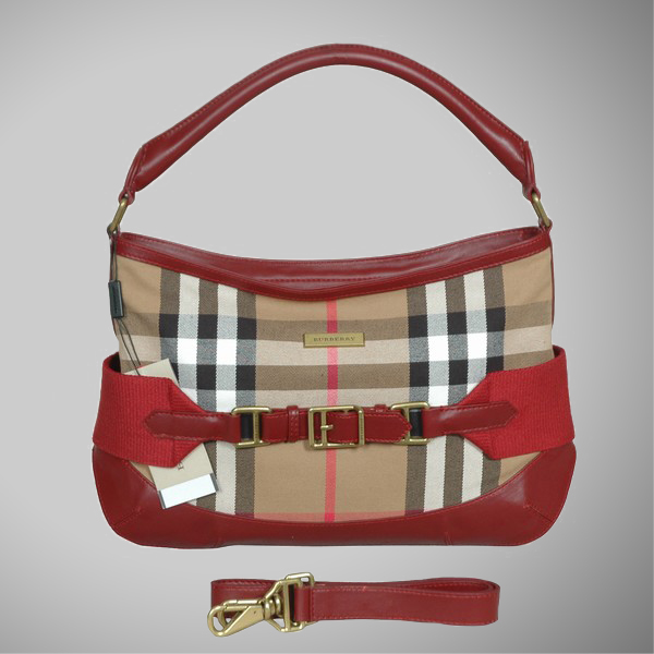 Burberry Media Vintage House Verifica Hobo Borsa 37.327.801-2