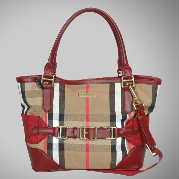 Burberry Piccolo Vintage House Controllare Tote Borsa 37.637.741-3