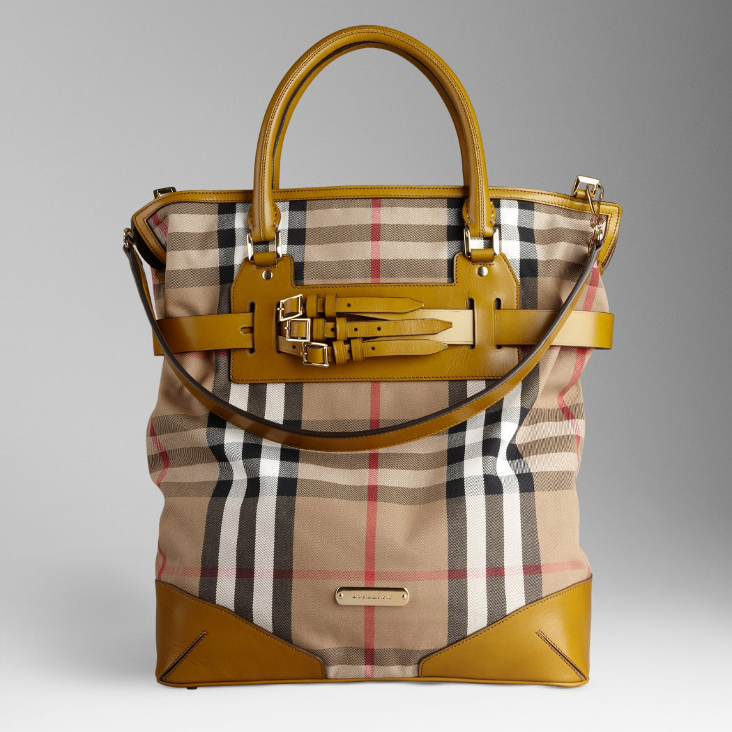 Burberry Grande Briglia casa Controllare Tote Borsa 37638341