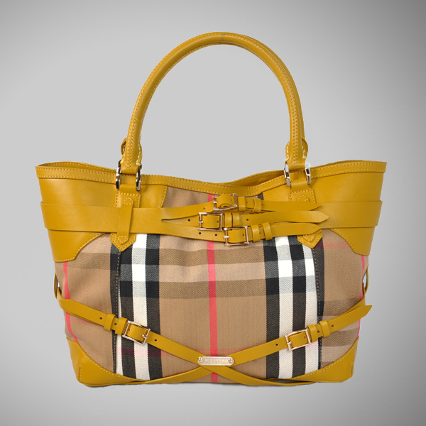 Burberry Media Briglia casa Controllare Tote Borsa 37.638.461-3