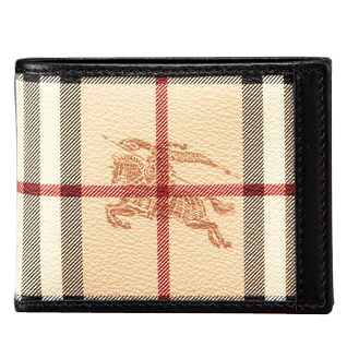 Burberry Haymarket Controllare Portafoglio pieghevole 36396961