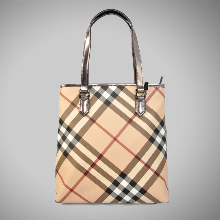 Burberry Nova Check Tote Borsa Ritratto 34598572