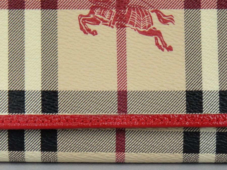 Burberry Grande Haymarket check Wallet 006