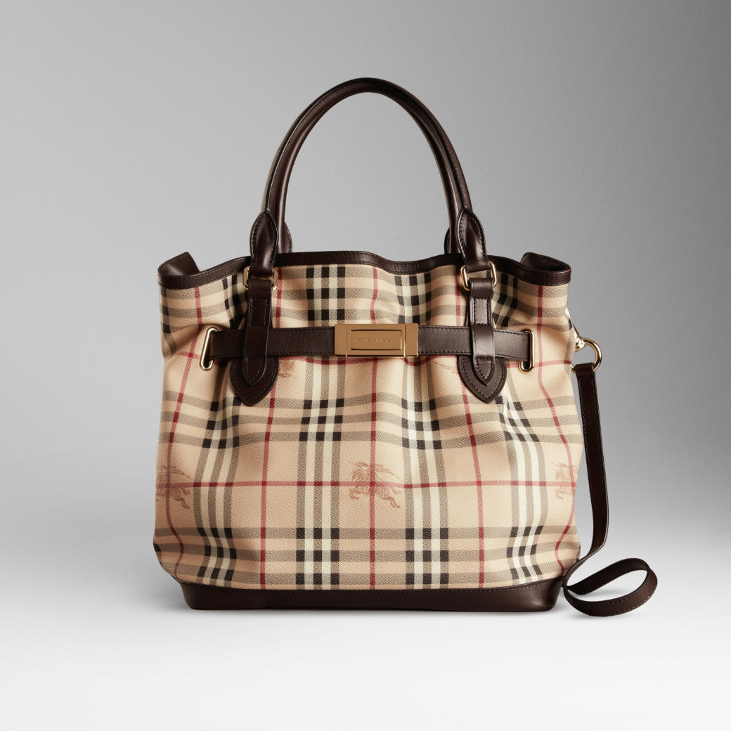 Burberry Media Haymarket Controllare Tote Borsa 37230501