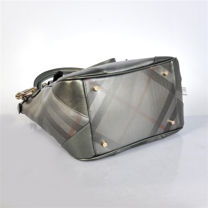 Burberry Media Metallic Tote Check 38.037.551-2
