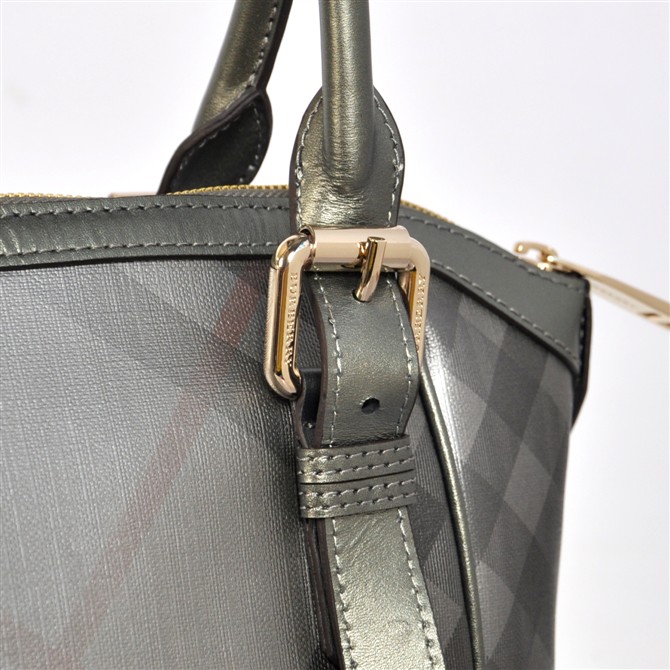 Burberry Media Metallic Tote Check 38.037.551-2