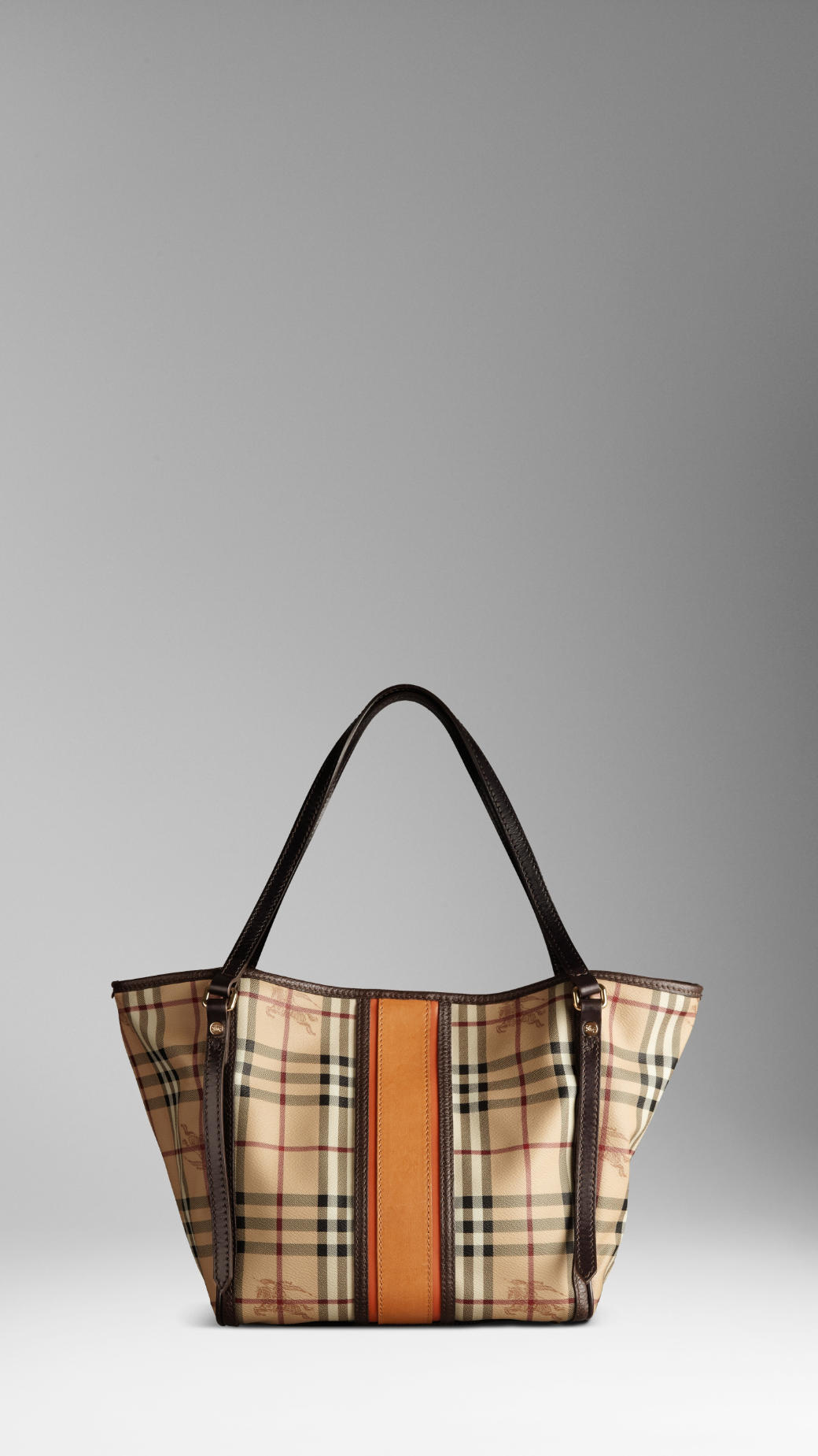 Burberry Piccolo Canvas Tote Check 37994261