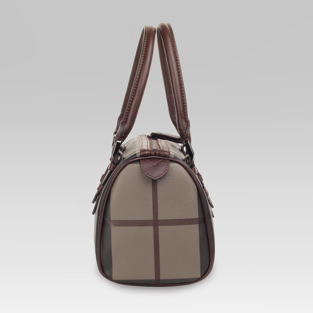 Burberry Piccolo Smoked check Bowling Borsa 37865521