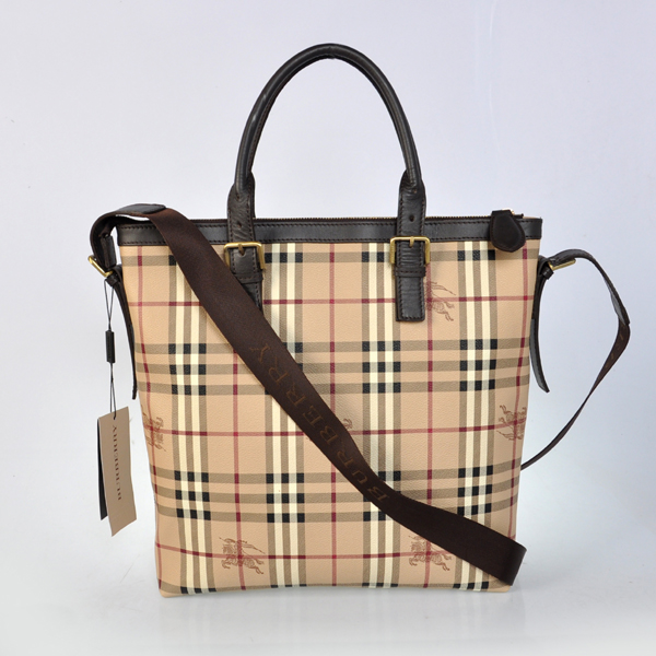 Burberry Haymarket check Coated Canvas Tote Borsa 32009792