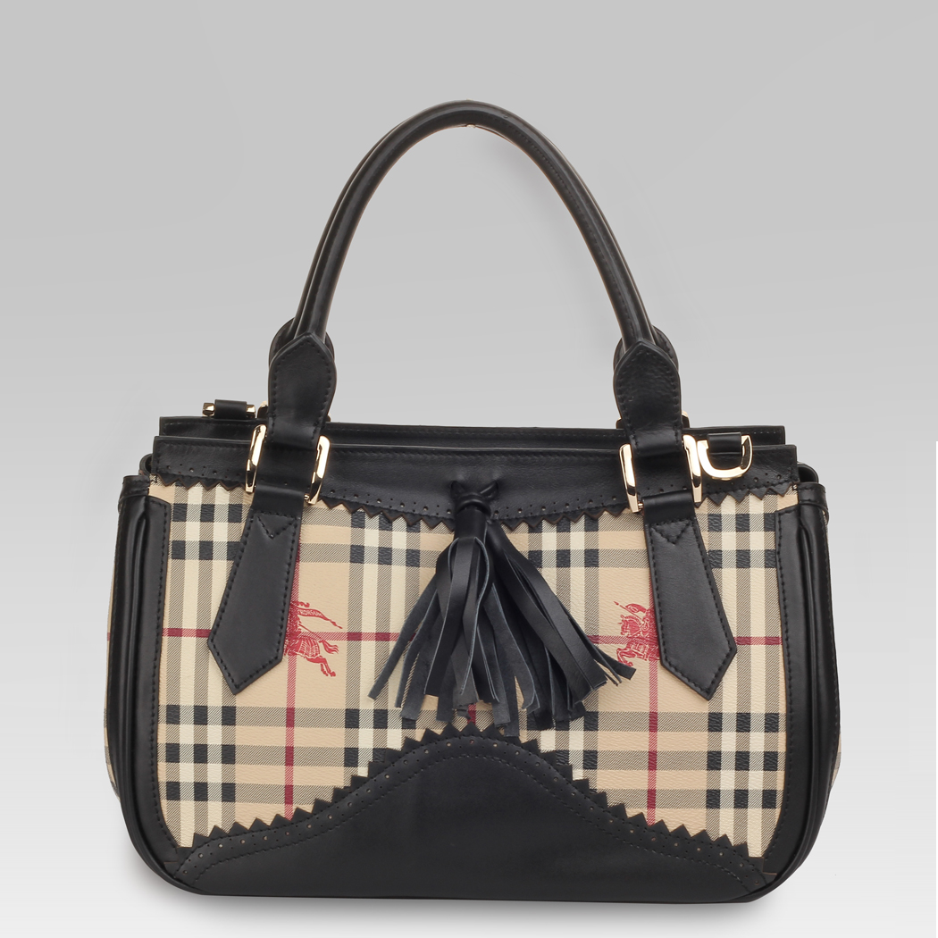 Burberry rivestito in cotone Canvas Tote Borsa 37992275