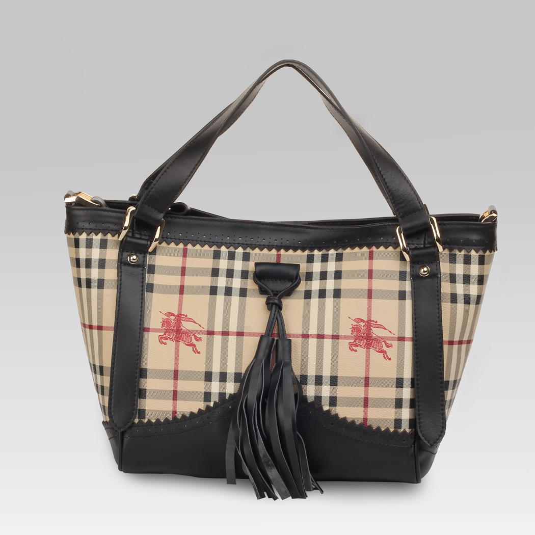 Burberry rivestito in cotone Canvas Tote Borsa 37992273