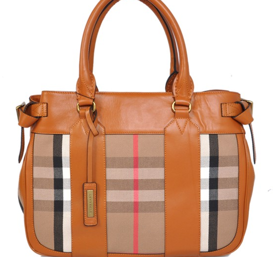 Burberry Moda Tote Borse Albicocca Outlet