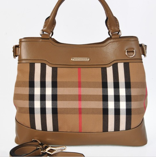 Burberry Borse uscita Beige Rosso Burberry Nova Check borse