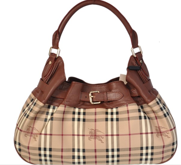 Burberry Outlet Burberry moda Borse in cioccolato GR12