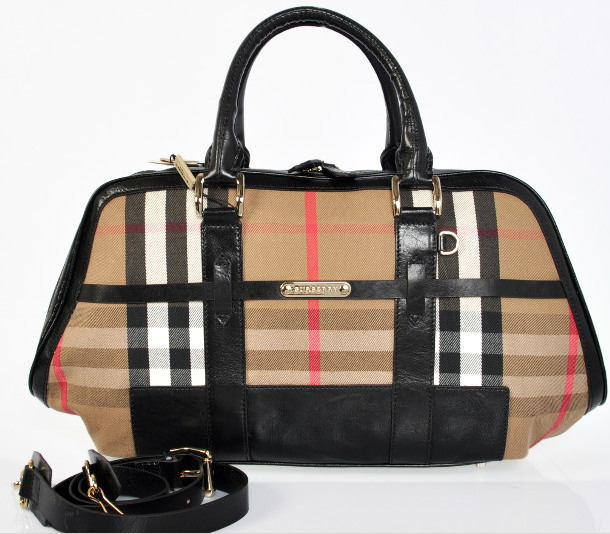 Burberry Outlet Burberry moda leopardo bolsa a la venta GR9