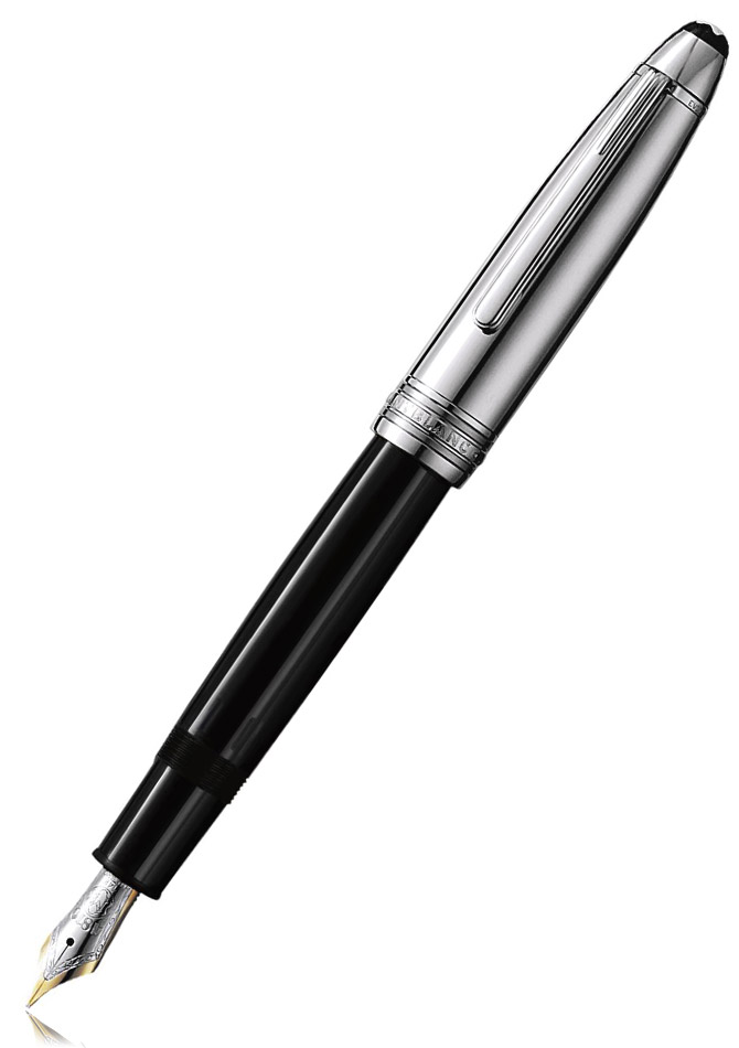 Montblanc Meisterstück Solitaire Doué acciaio inox Stilografica