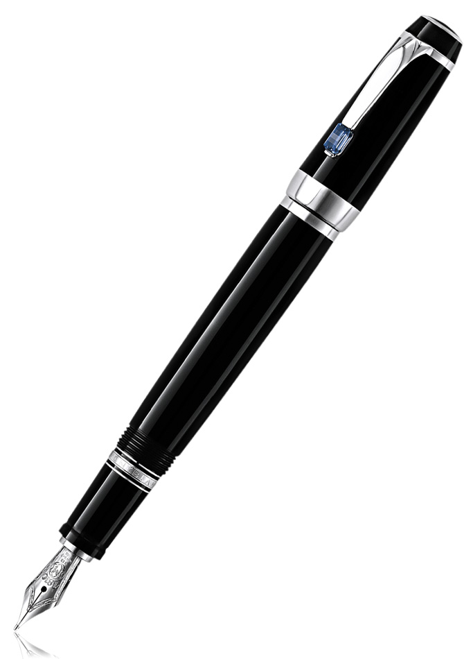 Montblanc Bohème Bleu Platino Stilografica Linea