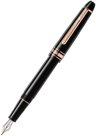 Montblanc Meisterstück Classique R145 rosso oro fino Nib Fountain Pen