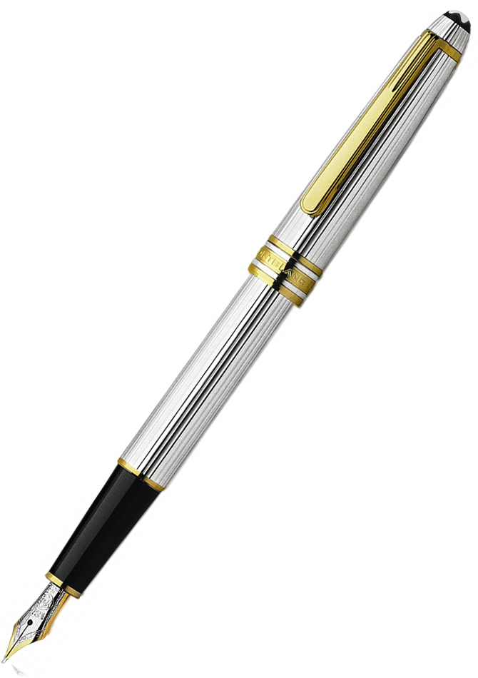 Montblanc Meisterstück Solitaire Classique Sterling stilografica argento