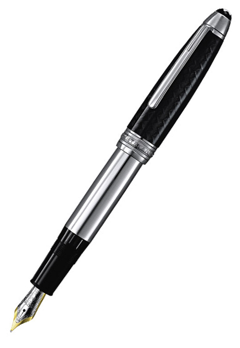 Montblanc Solitaire LeGrand 146 acciaio al carbonio Stilografica