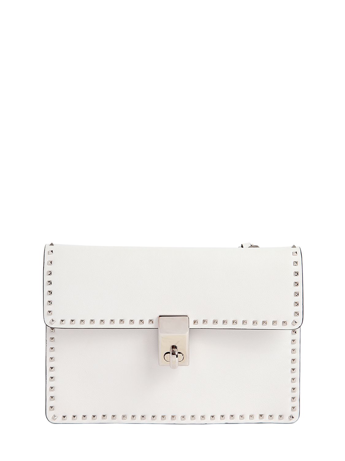 Valentino borsa mini in pelle con micro borchie bianco donna borse,valentino abbigliamento vendita,valentino scarpe Vendita,promozione