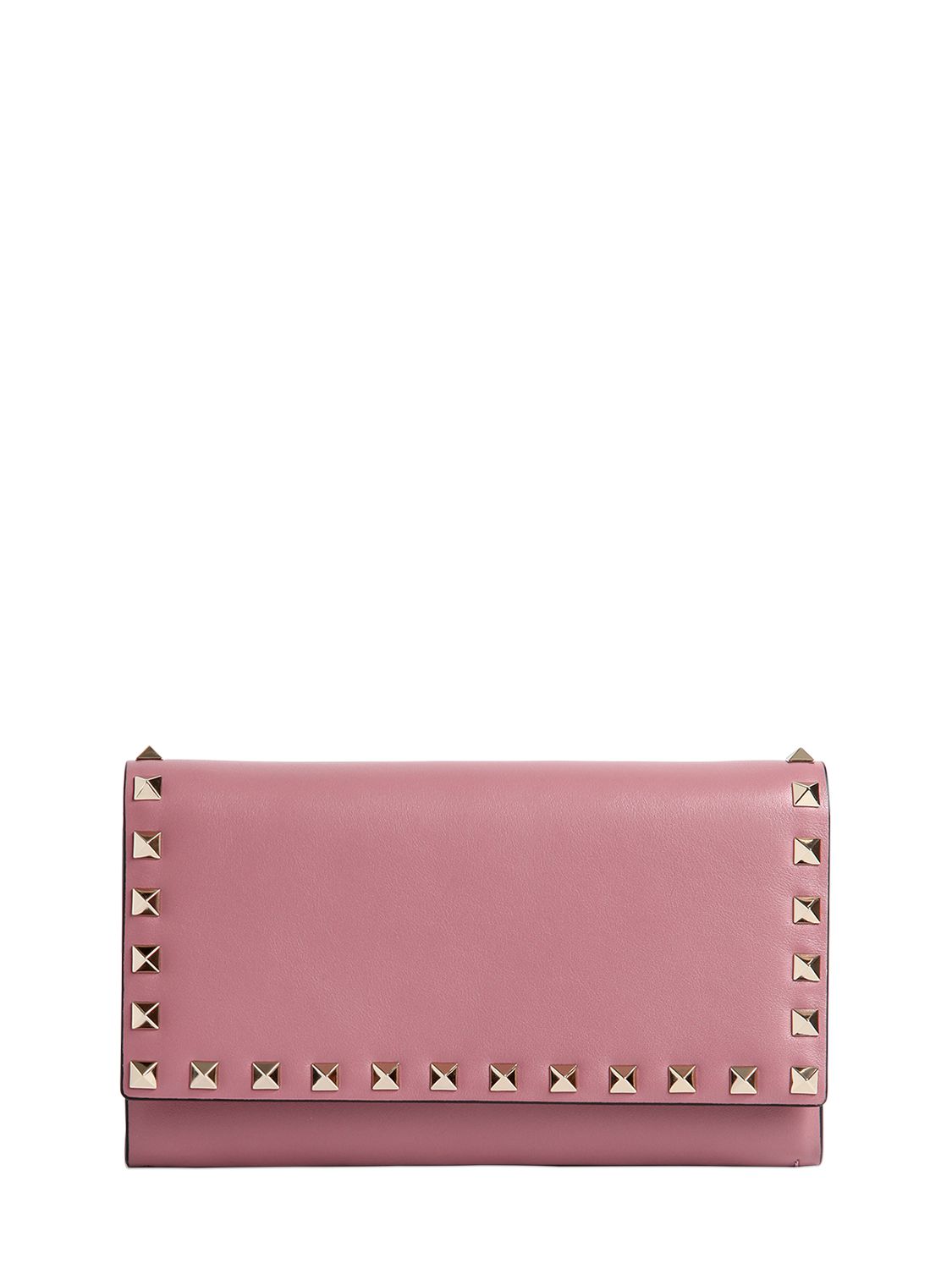 Valentino borsa "rockstud" in pelle rosa antico donna borse,valentino scarpe vendita,valentino slingback scarpe,outlet moda