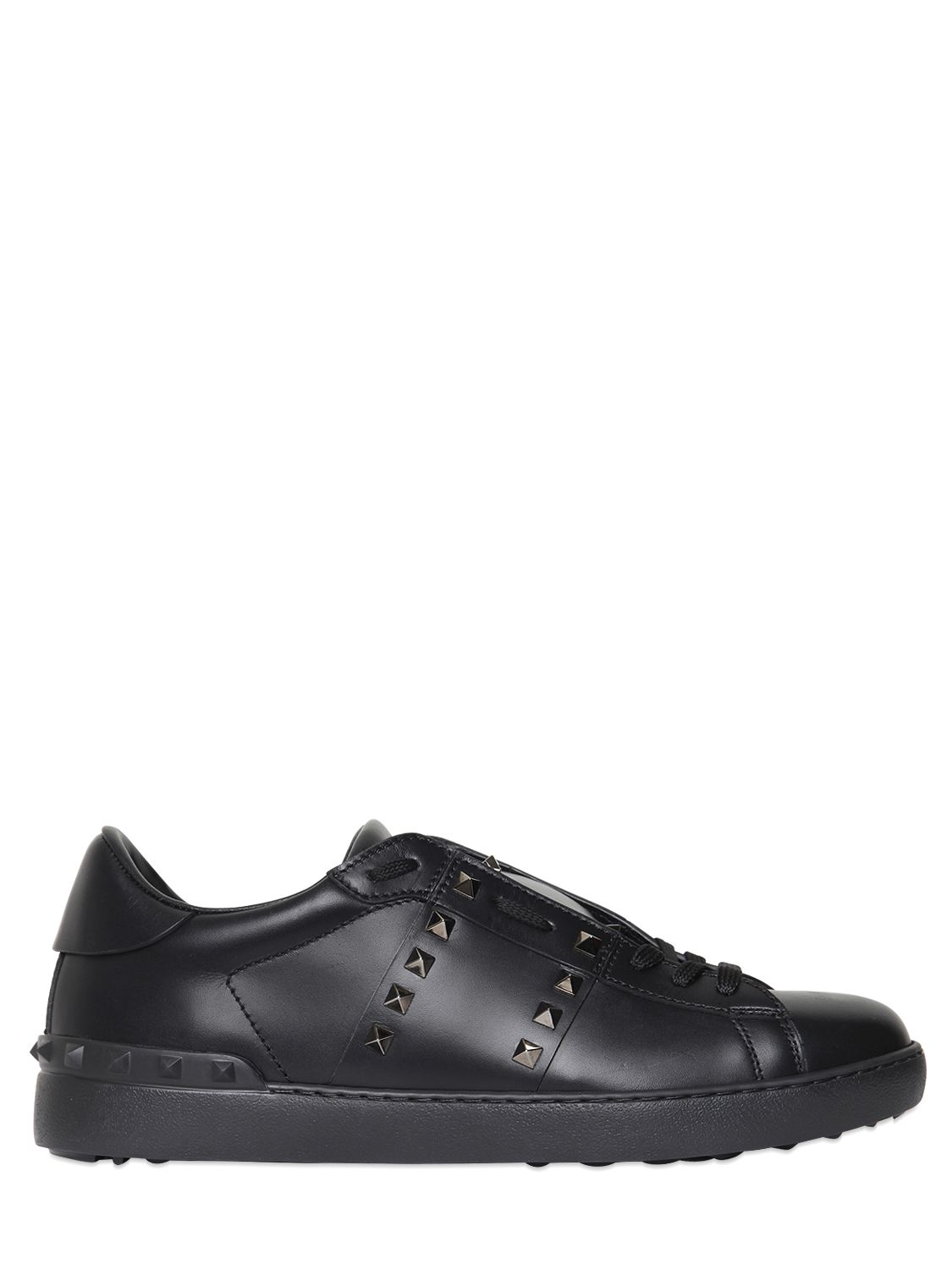 Valentino sneakers "rockstud untitled" in pelle nero uomo scarpe,valentino slingback rockstud,valentino borse tracolla,modelli