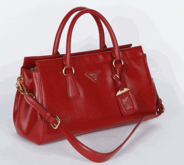 Saffiano Prada Borse Donna Piccola in pelle BN1849 in rossa