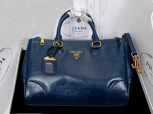 2013 Ultima Prada in pelle di vitello lucido Tote Bag BN6250 in