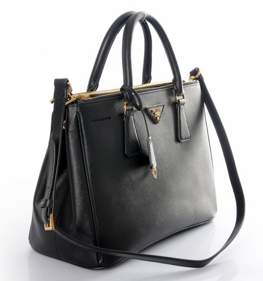 Prada Saffiano borsa BN2274 in pelle in nero