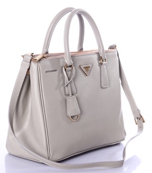 Prada Saffiano borsa BN2274 in pelle nel colore Beige