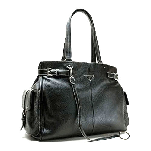 Prada borsetta di pelle BR2958 in Nero