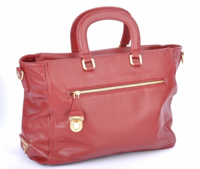 Prada Donna borsetta di pelle BN1820 in rossa