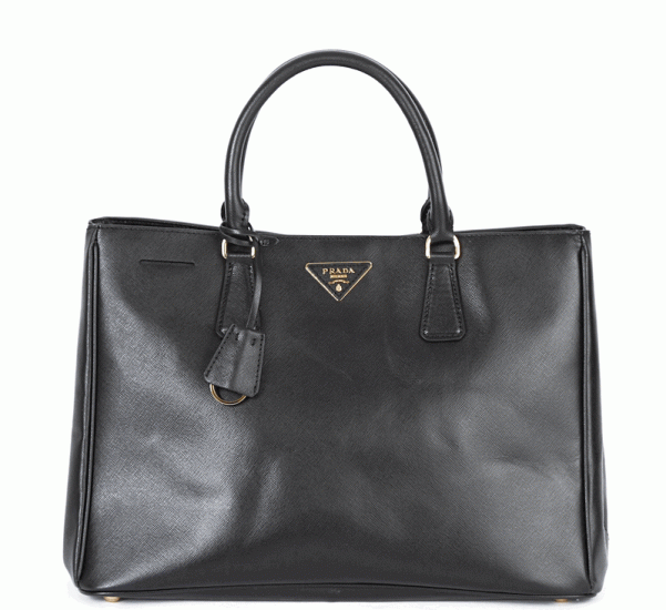 Prada Saffiano borsa in pelle BN1844 in nero