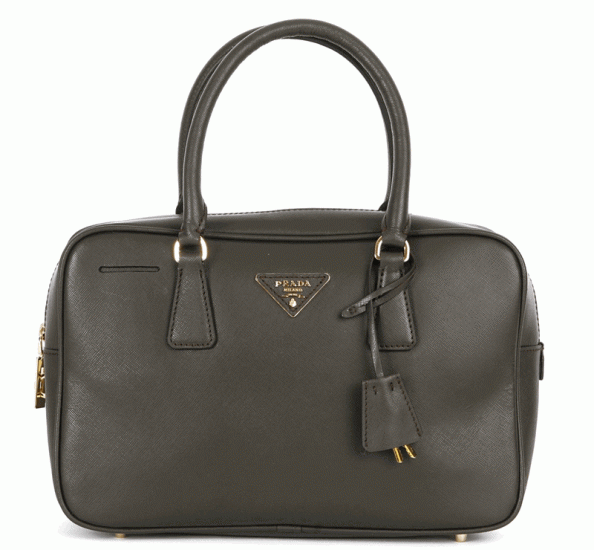 Saffiano Prada Piccola Borse Medico BL0095 in Rosolare