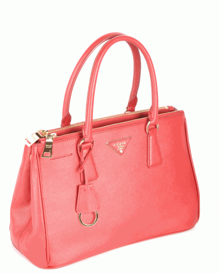 Prada Donna Saffiano Piccola borsa in pelle BN1801 in rossa