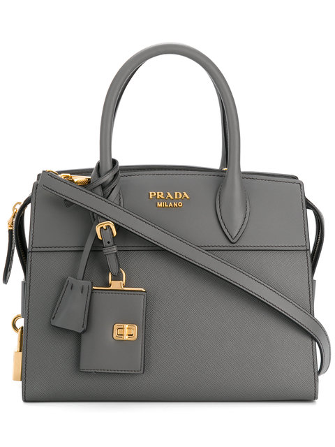 Prada Borsa classica Donna Grigio