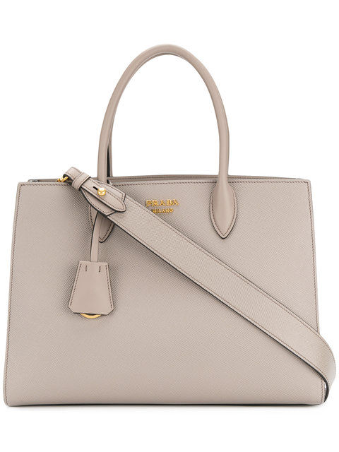 Prada Borsa classica Donna Grigio