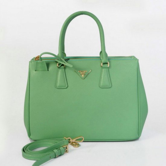 2012 Prada Saffiano Lux Tote BN2274 in pelle verde