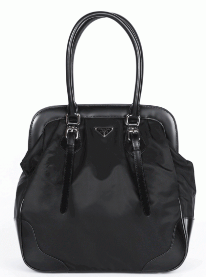 Prada Grande telaio borse BR3511 in Nero