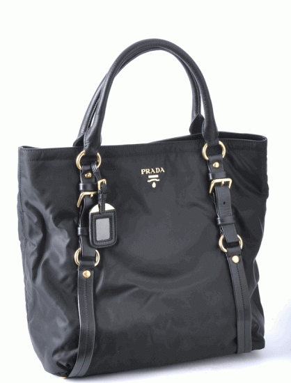 Prada Nylon Tote BN1774 in Nero