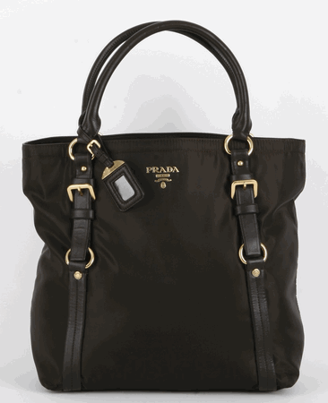 Prada Leather Tote BN1774 in rosolare