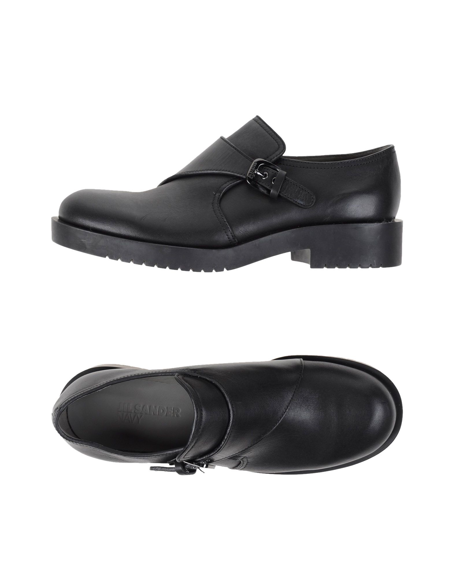 JIL SANDER NAVY Mocassino Nero Donna Scarpe