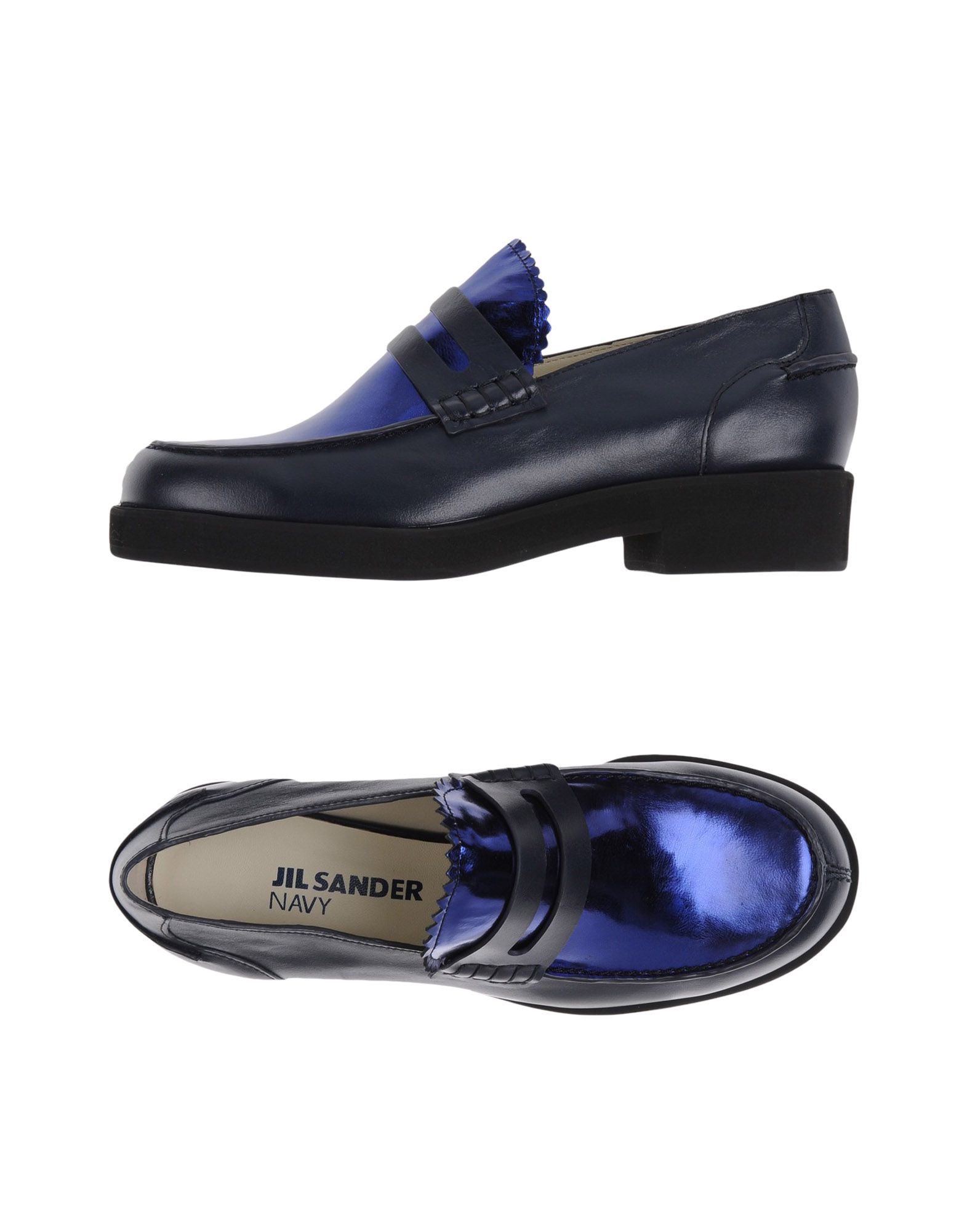 JIL SANDER NAVY Mocassino Blu scuro Donna Scarpe