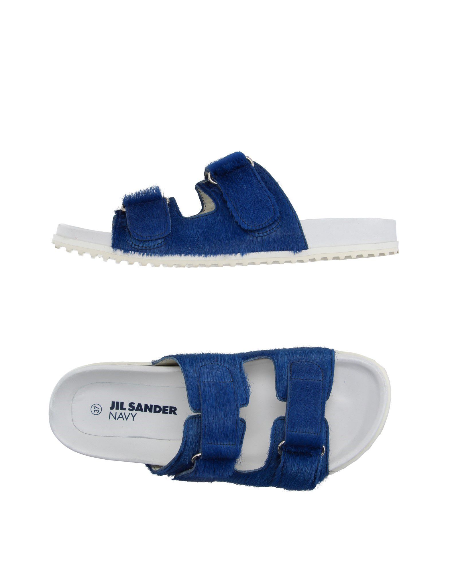 JIL SANDER NAVY Sandali Blu scuro Donna Scarpe