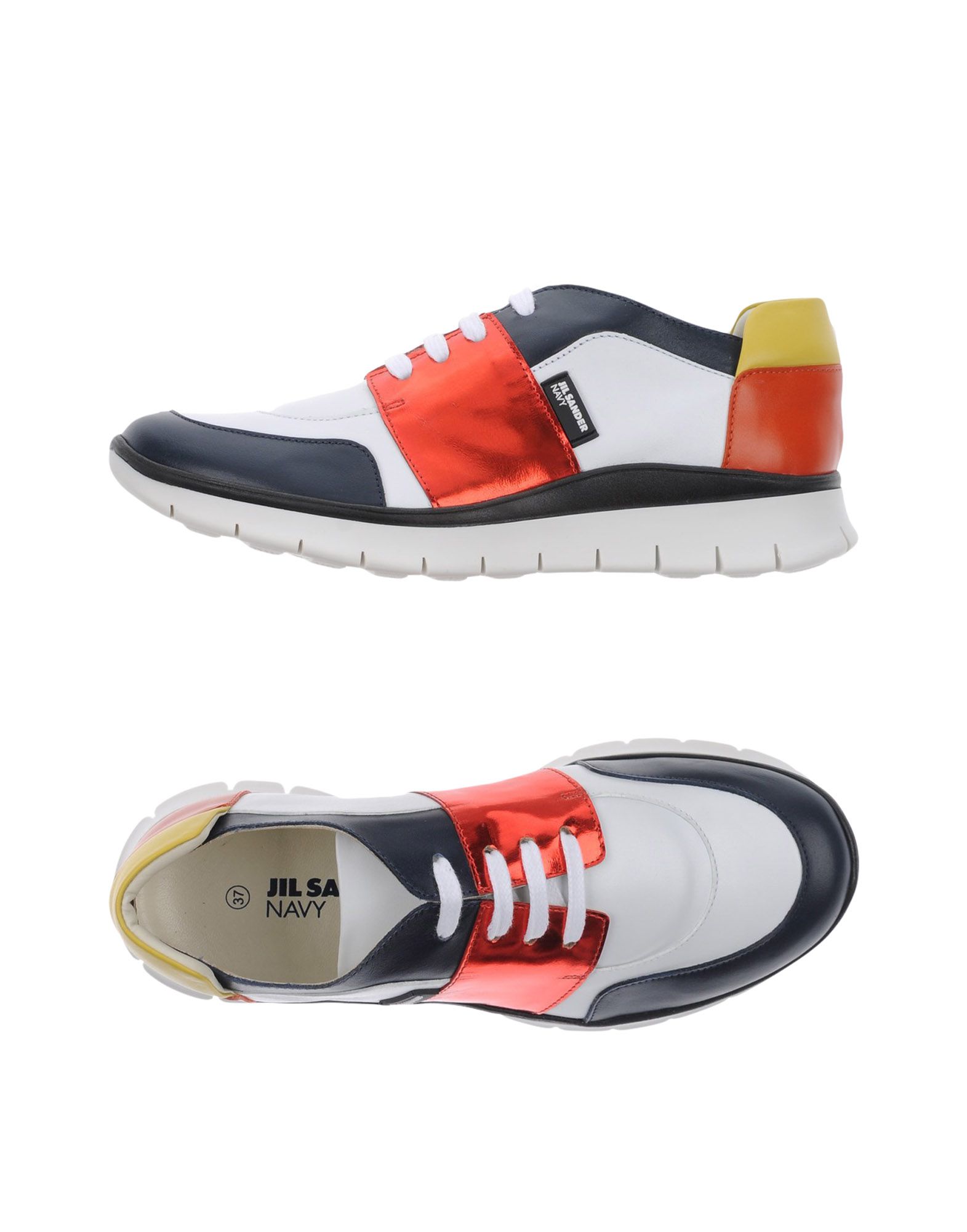 JIL SANDER NAVY Sneakers Bianco Donna Scarpe