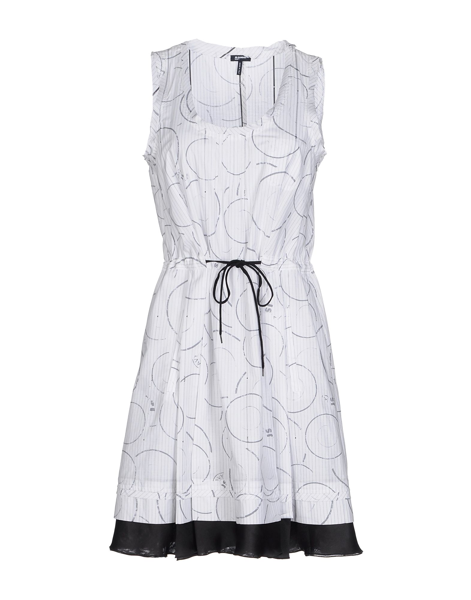 JIL SANDER NAVY Vestito corto Bianco Donna Vestiti
