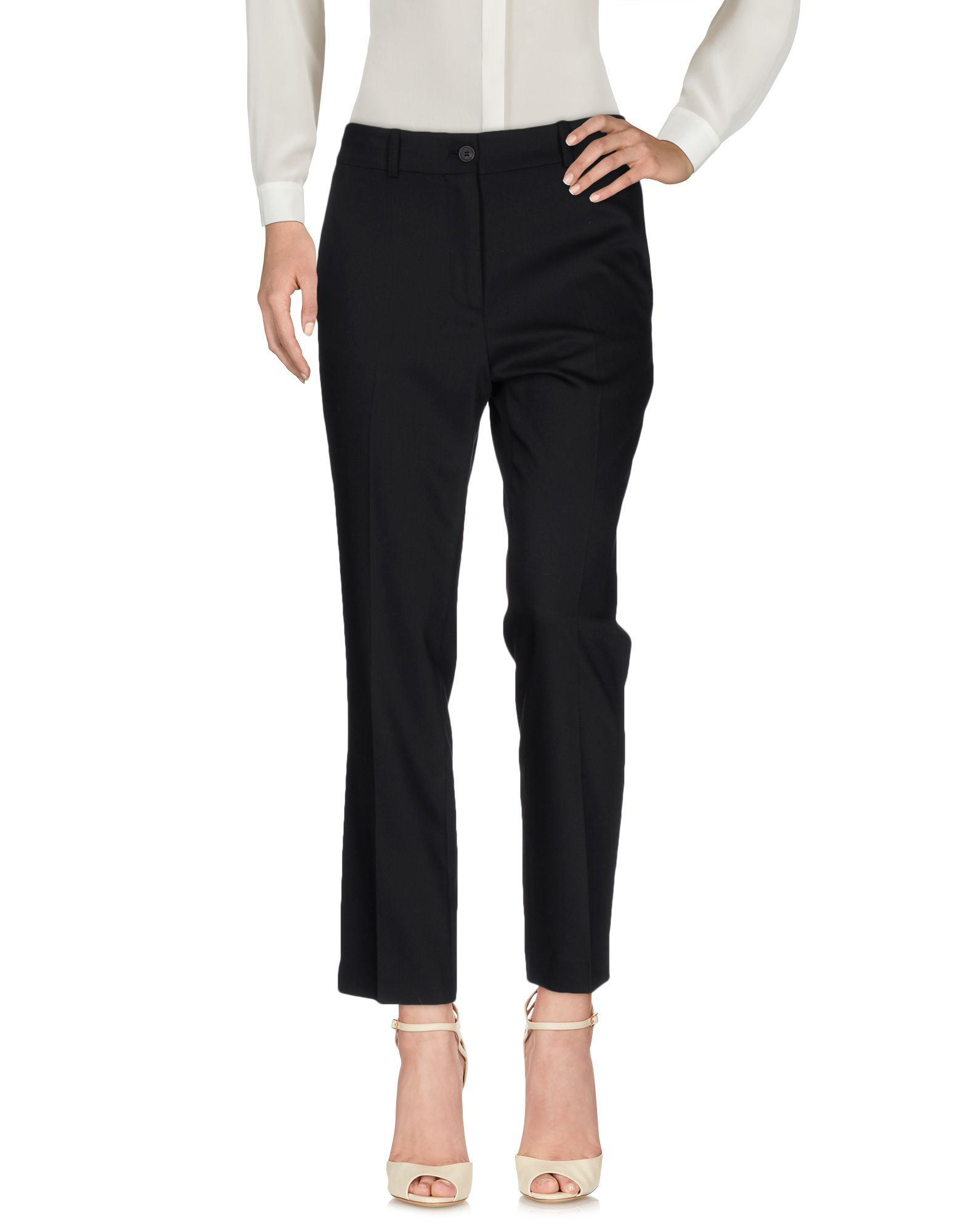 JIL SANDER NAVY Pantalone Nero Donna Pantaloni