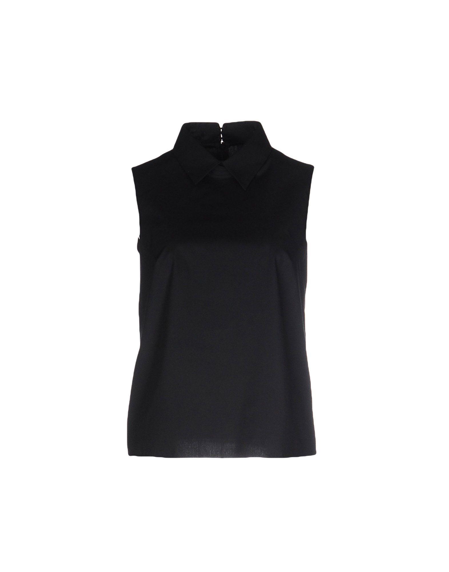 JIL SANDER NAVY Top Nero Donna T-Shirt e